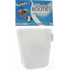 누비스 수견 부츠 8팩: 실내와 짧은 산책 중 붕대 깁스 보호합니다. 최대 료용 개 부츠. (XS 0인치 1.75인치 너비), X-Small (Pack of 8)