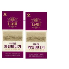 라이필 와인비니거 다이어트 식단 관리 스페인산 발효 비니거 2박스, 2개