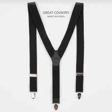 클래식 서스팬더 멜빵 블랙 poo*432jX