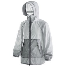 連帽情侶防曬衣男士透氣夏季戶外速幹皮膚衣防紫外線上衣防曬服女