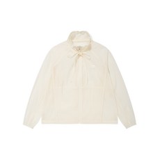 와키윌리 우먼스 시어 나일론 점퍼 크림