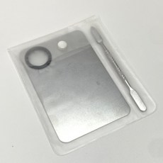 NW 메이크업 팔레트 세트 스패출러 믹싱 파레트 소형, 1개