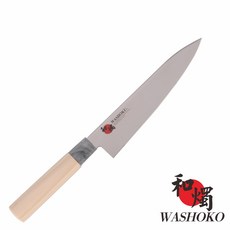 【日本和燭】原木牛肉刀 20CM (日本鋼材 菜刀 料理刀), 1個