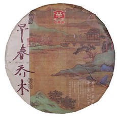 大益 普洱熟茶 357克 早春喬木, 1個, 片