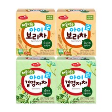 베베스트 처음먹는 아이 순 결명자차 20티백 2박스 + 아이보리차 20티백 2박스, 결명자차 2박스+보리차2박스, 1개