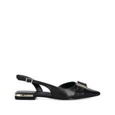 DKNY 버클 슬링백 발레리나 플랫 슈즈