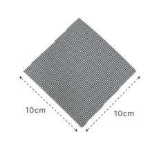花盆防漏底網 盆栽墊片, 1個, 防漏方形(可剪裁) 10x10cm