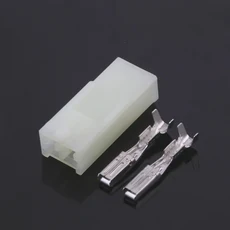 자동차 방수 커넥터 DJ70210A-6.3-11/21 하네스 플러그 2P 고전류 2 홀, 01 2P one sets