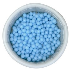 국내생산 아기 볼풀공 50p 무독성 KC인증, 스카이블루, 1개