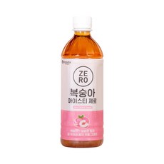 맥널티 제로칼로리 아이스티 음료 복숭아, 30개, 500ml