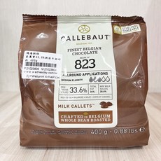 嘉麗寶 巧克力鈕扣 70.5% 28% 33.6% 400g, 1個, 嘉麗寶 33.6%調溫牛奶巧克力鈕扣