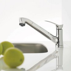 SANEI 伸縮冷熱混合龍頭 K87120JV-13 廚房水龍頭, 1個