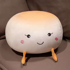 부드러운 플러시 베개 인형 소녀용 잠자리 폴리에스터 충전 무독성 표면 세탁 가능, 디자인, 40cm
