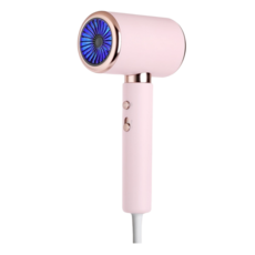 AOUDK 파워풍량 전문가용 이온 헤어 드라이어 2000W, 핑크색