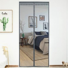 꿀이맘 심플 문 모기장 100x210cm 그레이 문모기장