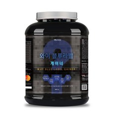 와이 블루라벨 게이너 4kg 벌크업 헬스 단백질 보충제 대용량 프로틴, 1개