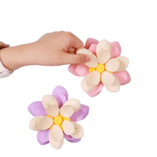 루닉스 냉장고 자석 밀폐클립 인테리어 부착식 봉지집게, 핑크