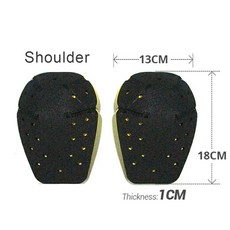 오토바이신발 두한 오토바이 무릎 보호대 EVA 로딜레라 패드 모토크로스 어깨 팔꿈치 등 보호 장비 바이커 패드108640, Shoulder