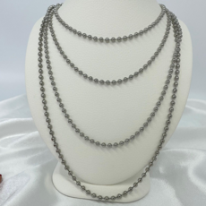 써지컬 볼체인 목걸이 2 3 4mm 레이어드 써지컬스틸 팔찌 증정