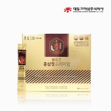 대동고려삼 불로건 홍삼정 프리미엄 홍삼스틱 10ml x 30포(한달분) 진세노사이드20mg 고함량제품, 1박스