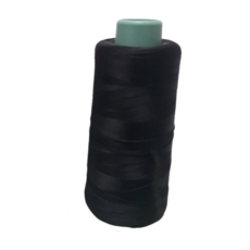 永昇縫紉伸縮線( QQ線)彈性縫紉線 耐用不易斷裂 服裝飾品手工藝品適用, 黑色, 1個