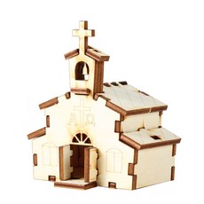 DIY키트 만들기 영공방 아빠와함께 시리즈 아기교회, 1개