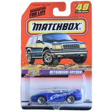 Matchbox Mitsubishi Spyder 시리즈 10 [블루] #49 148226, Matchbox Mitsubishi Spyder, 시리