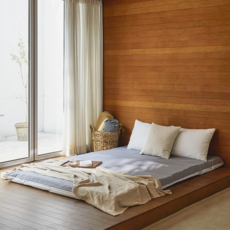 자몬스 국산 메모리폼 토퍼 7존 기절 매트리스, 9cm, 스톤그레이