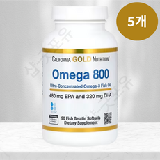 CGN 오메가800 오메가3 90캡슐 5개, 90정