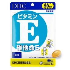 DHC 維他命E 營養補助食品 90日分, 1個, 90顆