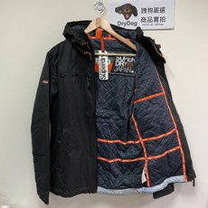 極度乾燥 Superdry Attacker 風衣 外套, 深灰藍,S, 1個