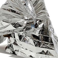 꼬미s 비상 은박담요 130x210 방염담요, 1개