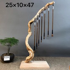 필방 붓걸이 서예붓 도구 거치대 서예용품 정보 재료 장식 서예 심플 홀더, 에메랄드그린
