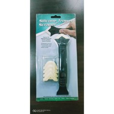 GS MALL 台灣製造 修繕刮刀附4片矽膠抹頭, 1個