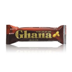 롯데제과 가나초코바 땅콩, 45g, 8개