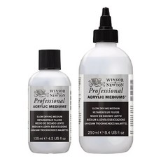 윈저앤뉴튼 슬로우 드라잉 미디엄 125ml 250ml 낱개 아크릴물감 보조제