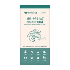 한포 대나무속살 패밀리타월 / 건식 휴대용 0cm, 1매, 10개