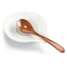 가스레인지용 세라믹 스푼 받침대, 1개, 흰색