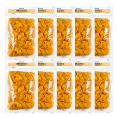 무첨가 100% 당도높은 냉동 망고, 10개, 1kg(망고다이스)