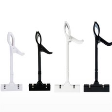 엄지손 쇼클립 아크릴집게, 흰색 소