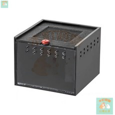 本町萌寵 小型爬寵盒寵物爬蟲箱亞剋力蜘蛛蠍子甲蟲崑蟲飼養盒守宮養護繁殖, 1個, 黑色款