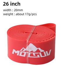 자전거 튜브 프리미엄 PVC 림 테이프 스트립 MTB 산악 로드 바이크 접이식 타이어 라이너 커버 26 27.5 29 700c 인치 1개, [01] 26inch