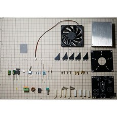 플라즈마 링 구동 볼 키트 발광 크세논 램프 이온 실험세트, PCB(전원 유리구슬 제외)