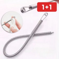 바늘 실꿰기 도구 자동 십자수 미싱 바느질 노안 고무줄 끼우개 핀 1+1, 1개
