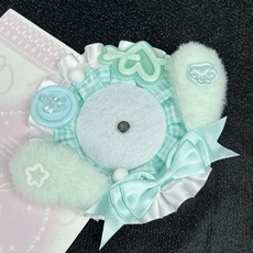 華麗吧唧託蝴蝶結手工原創diy二次元痛包白菜徽章裝飾物掛件