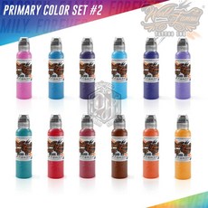 WORLD FAMOUS INK 美國原裝進口歐菲斯色料 基礎系列12色套裝 SET #2