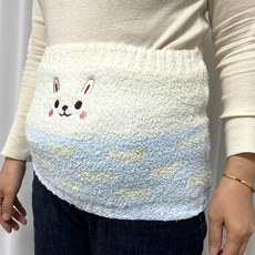 시민경제생활연구원(주) 배워머 배따뜻하게 니트토끼 보온복대 임산부용 속옷 임산부 배가리개