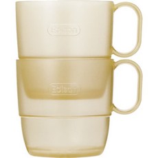 에디슨 유아용 에코젠 컵, 옐로우, 2개, 240ml