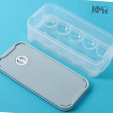 날짜 계란보관함 10구 달걀 냉장고 에그, 1개