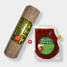 봉평 메밀 막국수 비빔국수 1kg 양념장 500g 세트, 1g, 1개